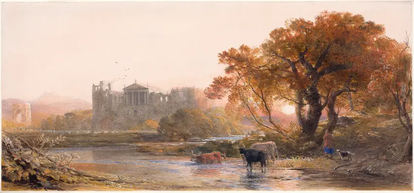 Evening in Italy—the Deserted Villa (1845)